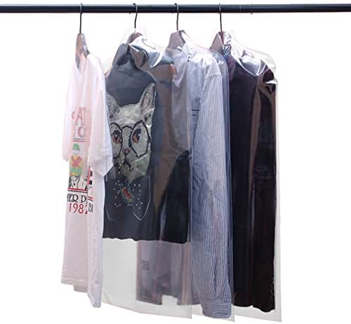 Prozirne torbe za organizatore torba za odjeću prozirna Torbica za ramena 5kom viseća torba za odjeću odijelo haljina jakna ormar za
