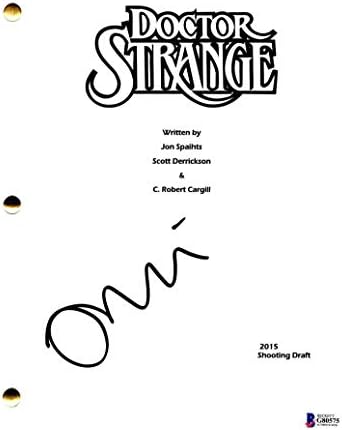 Tilda Swinton potpisala autogram - Doctor Strange cjeloviti scenarij filma - Benedict Cumberbatch, Benedict Wong, Chiwetel Ejiofor,