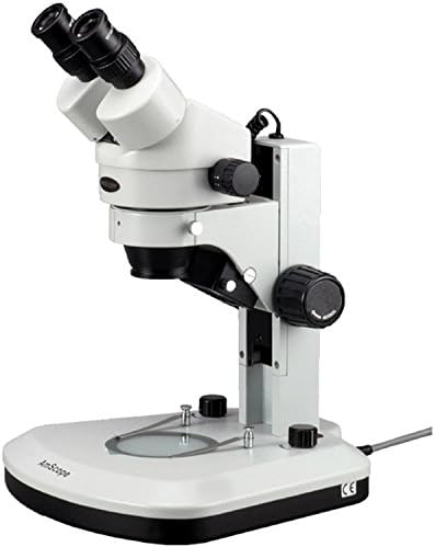 Profesionalni stalak kompasa стереомикроскоп AmScope SM-1B-RL zoom okulara WH10x, zoom 7X-45X, zoom objektiv 0,7 X 4,5 X, Gornja i