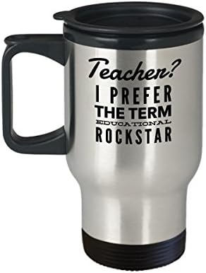 Zdravca SWAG učiteljska šalica - najbolji poklon za učitelje - šalica od nehrđajućeg čelika