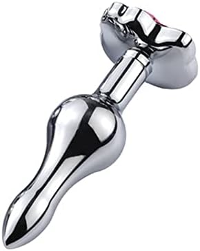 Stražnji plug utikač seks heart bell anales igračka utikač analni utikač seks metal metal metal bell utikač za seks oblik srca kristalni