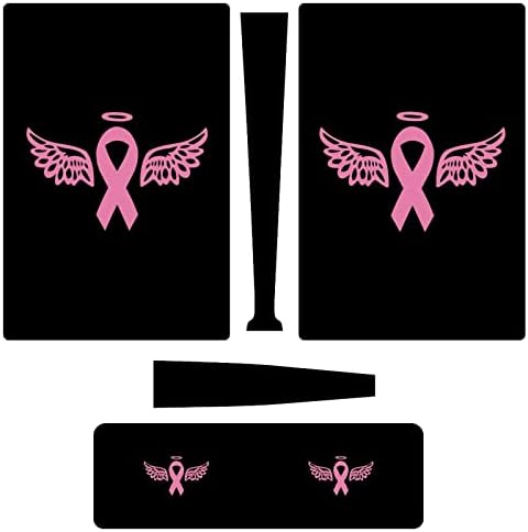 Angel Wings Tattoo Rak dojke vrpca 3pcs naljepnica naljepnica cijelog tijela za PS5 Digital Edition za PS5 konzolu i kontroler