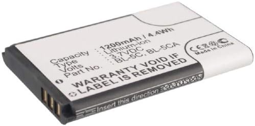 Synergy digitalna baterija skenera za barkod, kompatibilna s skenerom barkoda Simvalley XL-915, ultra visoki kapacitet, zamjena za