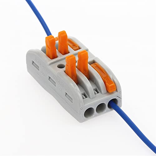 Mopz SPL-3 Priključak kabela za ožičenje 32A/250V TERMIJALNI BLOK BOLK Blok razdjelnik 0,08-2,5 mm