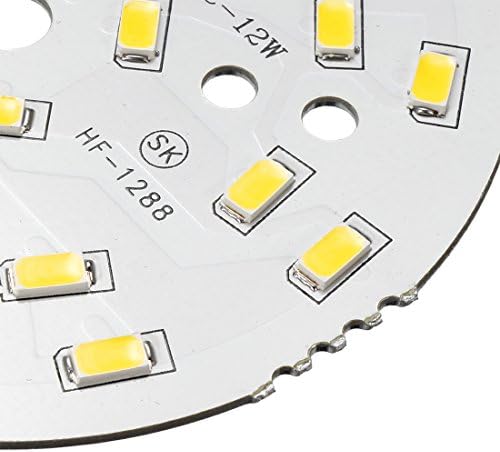 LED čip svjetiljka od 900 mA 12 vata 24 LED 5730 površinski montirani modul aluminijska ploča toplo bijeli super svijetli promjer 78