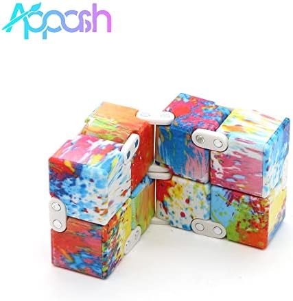 Appash Infinity Cube Fidget Toy stres anksiozni pritisak ADHD Ublažavanje odlično za odrasle i djecu [opuštajuća igračka] [Ublažavanje