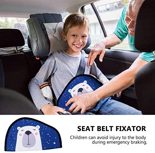 Wakauto podešavač sigurnosnog pojasa za dijete dječje dječje prekrivač za sjedalo za auto sjedalo za dijete za djecu kratke ljude jastučići