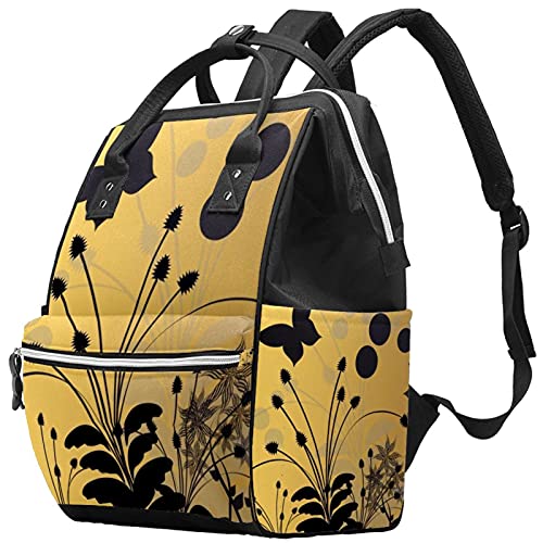 Cool Art Cvjetni dizajn pelena torbi za torbe mame ruksak Veliki kapacitet pelena vrećica za njegu Putničke torba za njegu bebe
