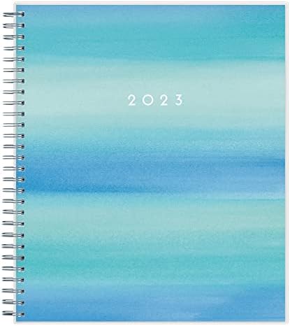 Blue Sky 2023 Mjesečni planer, siječanj - prosinac, 8 x 10, smrznuli poklopac, žica, chloe
