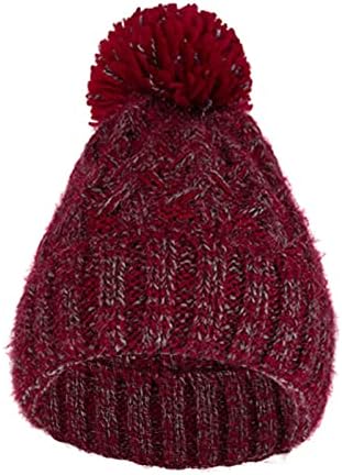 Zimski šešir meko pleteni kabel kapka runa žene obložene šešire Žene Kape za žene za žene Zimske tople pletene šešire