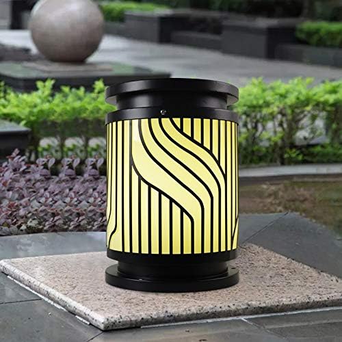 Dann Creative Outdoor Post svjetiljka okrugla vodootporna i popularna svjetla u stupcu Jednostavno zidno dvorište za rasvjetu Osvjetljenje