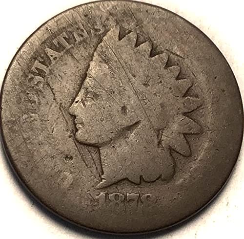 1878. P Indijski glava Cent Penny Sajam prodavača