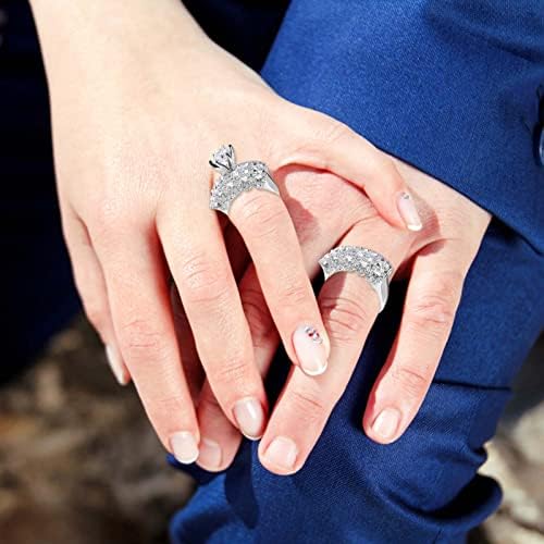 Modni dijamantni prsten, ležerni dijamantni prsten, novi prsten od ruže, ženski prsten od ruže, prsten za Valentinovo, može biti luksuzan