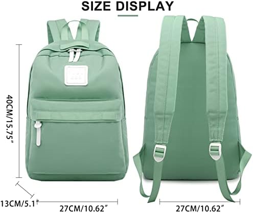 Coowoz School Backpack Black Bookbag College Srednjoškolske torbe za dječake djevojčice putnički ruksak casual dnevni pak prijenosnog