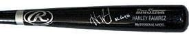 Hanley Ramirez Roy 2006 Autografirani/potpisani Rawlings Black Bigstick Bat - Autografirani MLB šišmiši