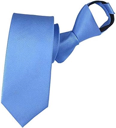 Leptir mašna s patentnim zatvaračem za velike dječake, Muške vjenčane jednobojne dizajnerske uske unaprijed vezane kravate