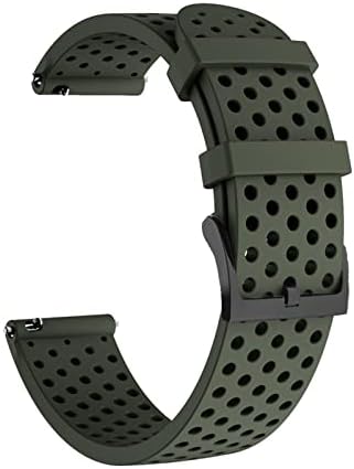 SKXMOD 20 mm Watch Silikonska narukvica za satu za Suunto 3 fitnes satni trak za Polar Ignite/2/United Writband Smartwatch pojas