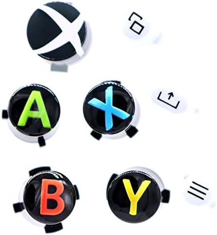 Deal4GO 8-Pack gumba ABXY s skup tipki zajednički pristup za pregled izbornika Zamjena za Xbox kontrolera Series S i Xbox Series X