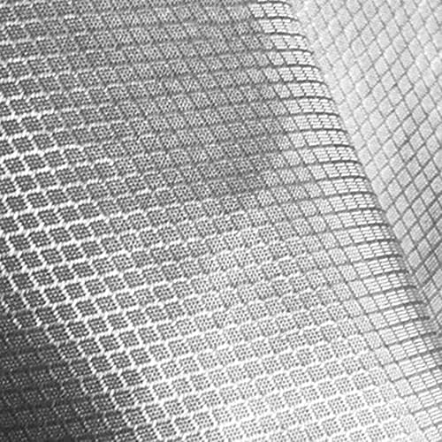 Darzys EMF zaštitna faraday tkanina 150 × 66 cm provodljiva tkanina diy bežični zračenje štit za anti zračenje, anti -statički, kartu