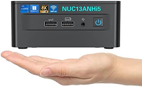 Intel NUC13 Pro NUC13ANHi7 32 GB ram-a 2 TB SSD Mini PC Mini-računalo, mini računala, Windows Pro 11, 12-jezgreni procesor i7-1360P,