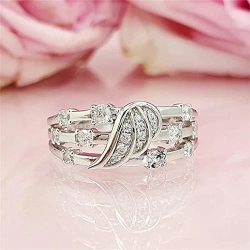 2023 prsten osobnost ženski prsten s cirkonom nakit ženski intarzirani prsten zaručnički prstenovi šareni prstenovi