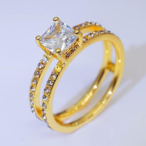 Novi ženski dijamantni prsten 2023 zaručnički prstenovi statement prstenovi za sve žene smirujući prstenovi za tjeskobu