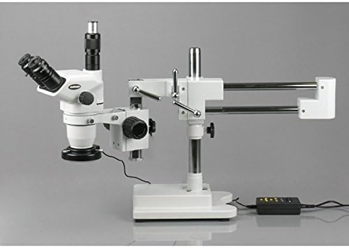 Profesionalni тринокулярный стереомикроскоп AmScope ZM-4TNX, фокусирующие okulara EW10x, povećanje 3,35 X-45X, Zoom objektiv 0,67 X