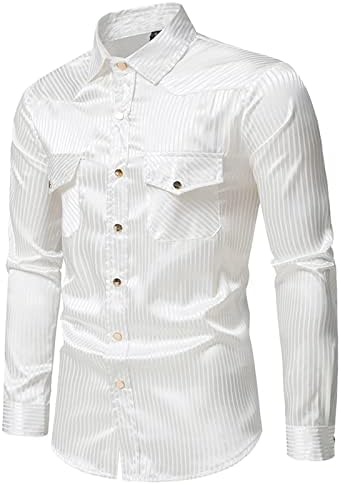 Muška proljetna jesenska majica s printom u donjem rublju, široka košulja dugih rukava, modna ležerna košulja s reverima
