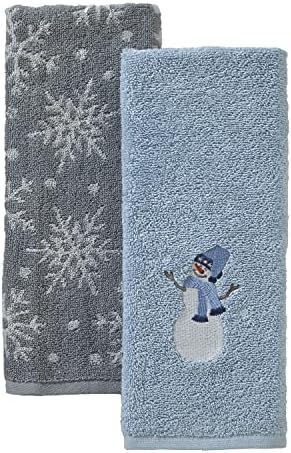 Ručnik za ručni ručnik snjegovića snjegovića, plavi