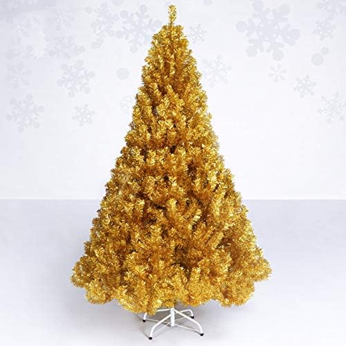 Yumuo Gold Umjetno božićno drvce, Premium šifriranje Xmas Pine Tree za božićni dom vjenčanja Festival Party Dekoracija-Gold 300 cm