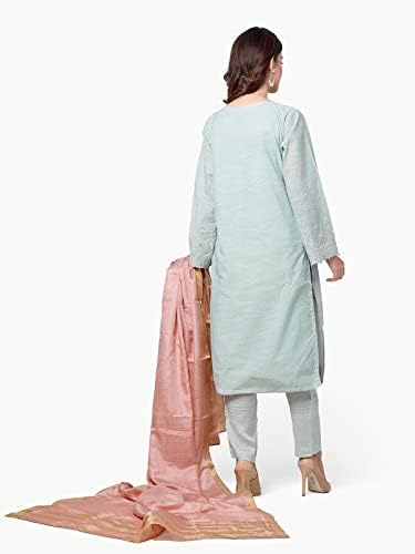 Eddenrobe ženske zašivene indijske pakistanske salwar kameez spremna za nošenje za zabavu - etničko odijelo za punjabi za žene - 3PC