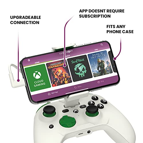 Mobilni oblačno gaming kontroler RiotPWR za iOS – Igre na mobilnim konzolama na vašem iPhone - Igraj COD Mobile, Apple Arcade + još