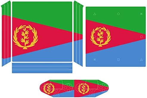 Naljepnica zastave Eritreje za konzolu od 4 do 4 inča i kontroler od 4 inča kompatibilna s od 4 inča