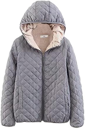 Qfvzhy ženski kaputi Zimski prednji hoode topla casual raglan bombardera jakna s džepovima kaputa nadmašuje kapute za 2022