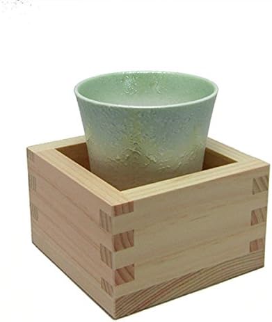 ヤマキイカイ Yamaki Ikai M1923 Sake Cup, srednji, zeleni