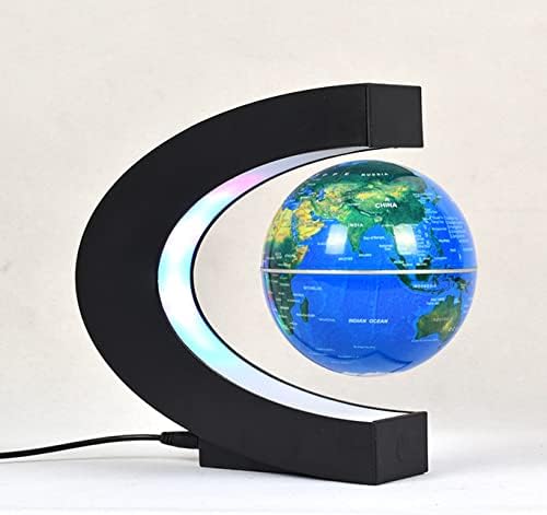 Magnetska levitacija globus c oblik 3 inča kreativna dnevna soba ukrasi ukrasi za dječji rođendan poklon