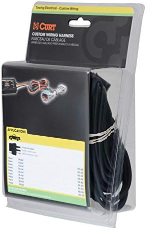 CURT 55563 Prilagođeni kabelski svežanj s prikolicom na strani vozila, odgovara odaberite Lexus RX330, RX350