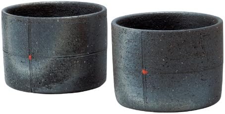 ヤマ庄 陶器 陶器 Ghoshi, 直径 7,5 × 高 さ さ 5,5 cm, crno