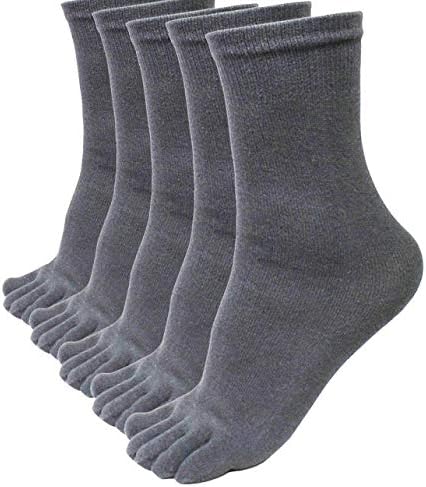 5 parova paru pet čarapa kratki sportovi koji trče muškarci nožni prst elastične čarape čarapa muškaraca s atletskim čarapama