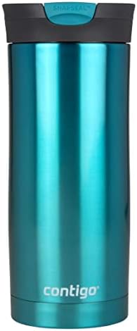 Contigo Huron Snapseal Travel šalica, toplinska šalica od nehrđajućeg čelika, vakuum tikvica, puhač nepropusnom, šalica za kavu s BPA