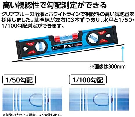 Shinwa Sokutei 73387 Blue Level Pro2 70,9 inča s magnetom