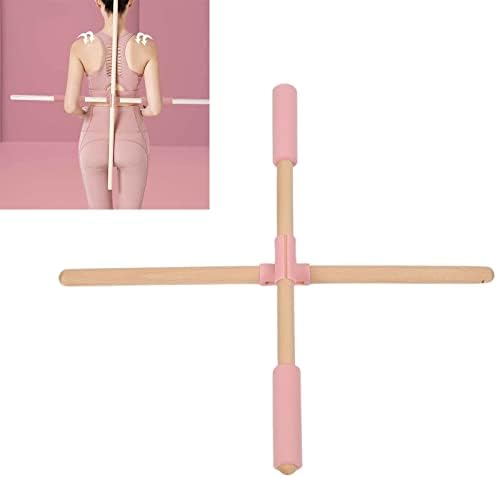 Luqeeg joga alati za istezanje - drvena otvorena ramena i otvorena leđa joga pranayama štap za korekciju tijela za oblikovanje karoserije