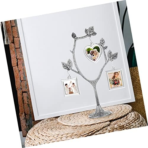 Vicasky 1set zidnih praznih DIY stol za život poklon slika i legura dekor cink kreativni prikaz stabla okvira s okvirima kolaž jedinstveni