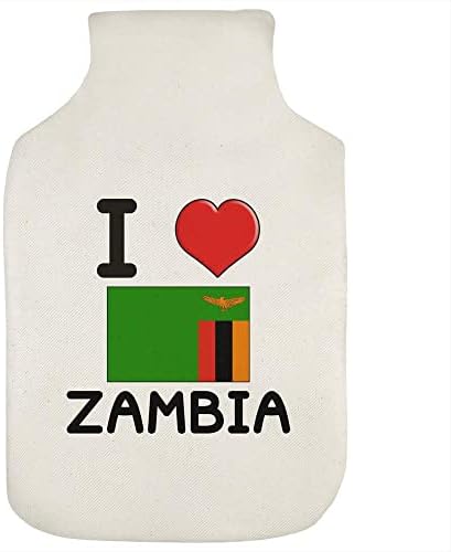 Azeeda 'volim Zambiju' poklopac boce s toplom vodom