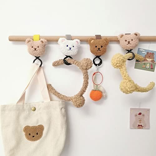 Crtani plišani medvjed lutka za bebe kolica kuka Multifunkcionalna mama torbica za torbicu za invalidska kolica za torbicu za torbicu