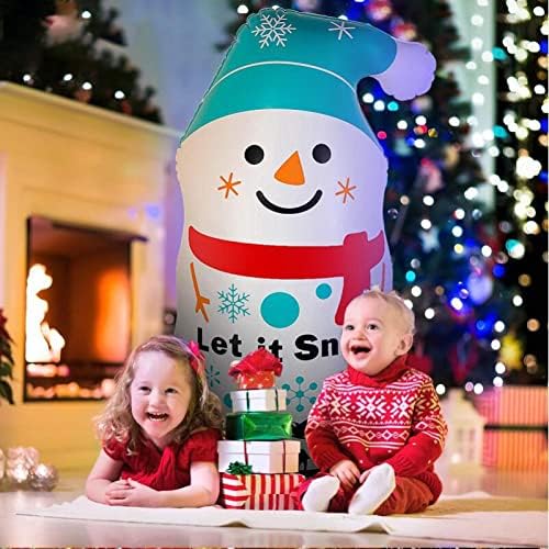 AOOF na napuhavanje snjegovića snjegovića na napuhavanje igračka božićni dekoracija božićni napuhani snjegović 白色
