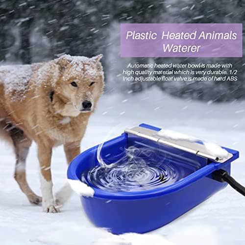 Automatska grijana pasa za vodu stočne posude za vodu korita životinje na otvorenom zimski dozator vode za kućne ljubimce konja pig