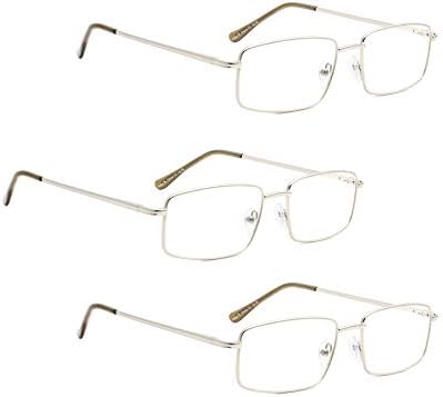 Lur 3 pakira metalne naočale za čitanje + 6 paketa klasične naočale za čitanje