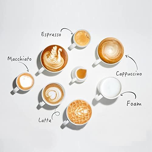 Seven & Me 11,8 oz, aparat za kavu kave 2 u 1 s mlijekom Frother jednostruka espresso proizvođač moka lonac