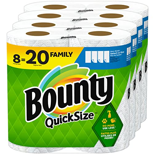 Clorox, CLO31547, komercijalne otopine dezinfekcijske maramice, po 1, bijela i bounty papirnati ručnici brze veličine, bijeli, 8 obiteljskih